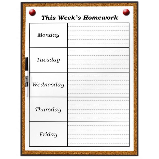 weekly-homework-schedule-dry-erase-board-updated-zazzle