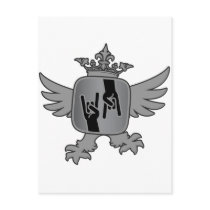 WeeMad Code of arms postcards