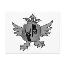 WeeMad Code of arms postcards