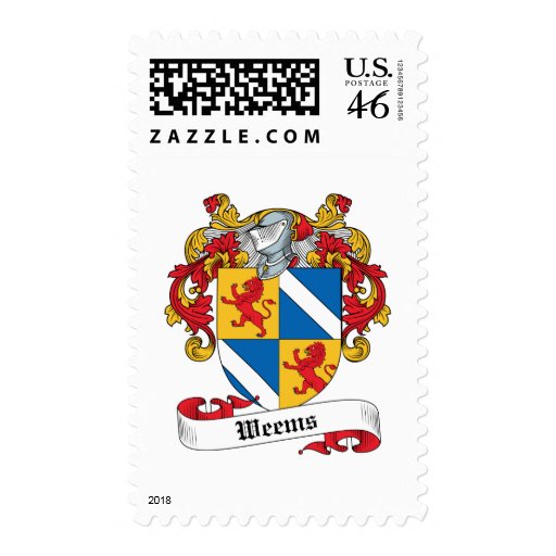 Weems Family Crest Postage Stamps | Zazzle