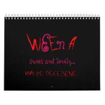 WEENA sweet and vicious Calendars