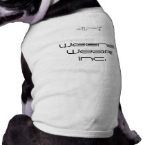 Weenie Wear Inc. Dog tank Doggie Tee