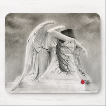 Weeping Angel Mousepad mousepads