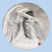 Weeping Angel Sticker stickers
