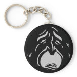 Weeping Face Keychain