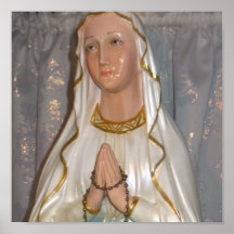 Weeping Madonna Poster