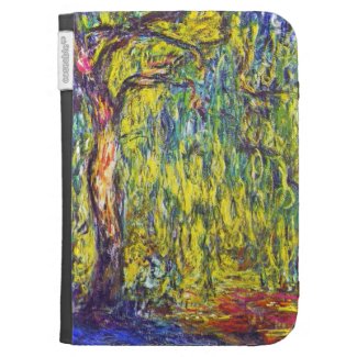 Weeping Willow Claude Monet Kindle 3 Cover
