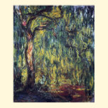 Weeping Willow II by Monet, Vintage Impressionism posters
