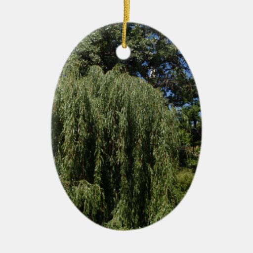 weeping willow tree double sided oval ceramic christmas weeping willow tree double sided oval ceramic christmas