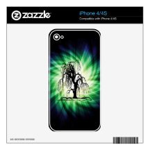 Weeping Willow Tree Decals For The iPhone 4S