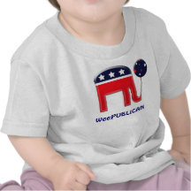 Weepublican cute elephant mascot CUSTOMIZE Tee Shirt