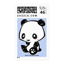 Weetle Panda postage
