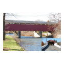 Wehr Mill Covered Bridge: Two Views - poster posters by almedic104 Wehr Mill Covered Bridge: Two Views - poster posters