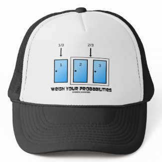 Weigh Your Probabilities (Three Doors) hat