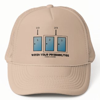 Weigh Your Probabilities (Three Doors) hat