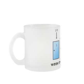 Weigh Your Probabilities (Three Doors) mug