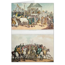 Weighing and Rubbing Down' and 'The Betting Cards