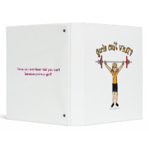 Weight Lifter (Blonde) binders