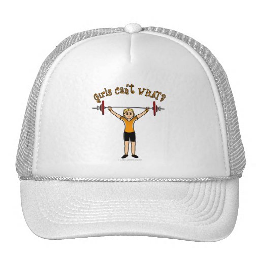 Weight Lifter (Blonde) Hat