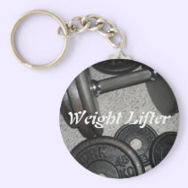 Weight Lifter keychains