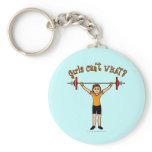 Weight Lifter (Light) Key Chains
