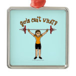 Weight Lifter (Light) Ornaments
