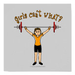 Weight Lifter (Light) Posters
