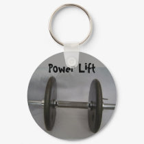 Weight Lifters keychain