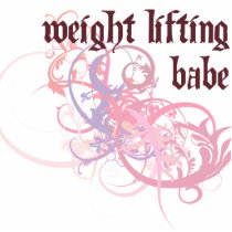 Weight Lifting Babe photo sculptures by busybees Weight Lifting Babe photo sculptures