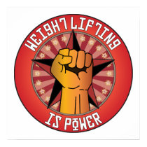 Weight Lifting Is Power posters by busybrain Weight Lifting Is Power posters