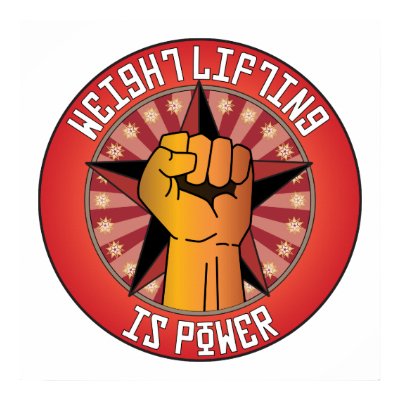 weight lifting posters