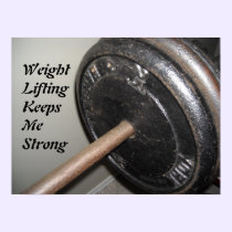Weight Lifting Motivational Message posters