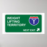 Weight Lifting Next Exit posters