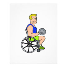 Weight Lifting Personalized Invite