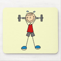 Weight Lifting Tshirts and Gifts mousepads by stick_figures Weight Lifting Tshirts and Gifts mousepads