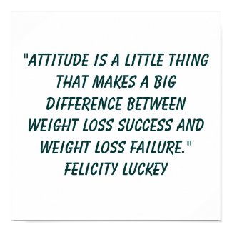 Weight Loss Attitude 5 print