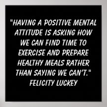 Weight Loss Attitude 6 Print