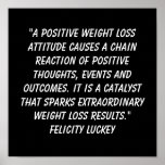 Weight Loss Attitude 7 Print