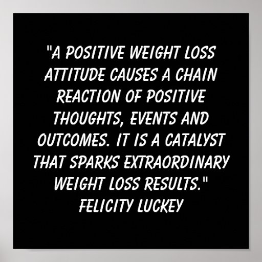 Weight Loss Attitude 7 Print