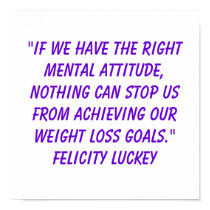Weight Loss Attitude 9 posters by Power2BThin Weight Loss Attitude 9 posters