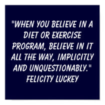 Weight Loss Beliefs 2 posters by Power2BThin Weight Loss Beliefs 2 posters