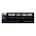 Weight Loss Challenge Profile Card business cards by JKeezel Weight Loss Challenge Profile Card business cards