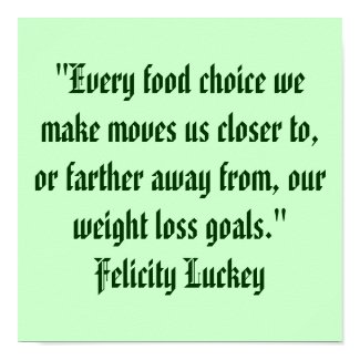 Weight Loss Choices 4 print