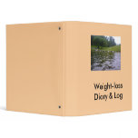 Weight-loss Diary &amp; Log Vinyl Binder