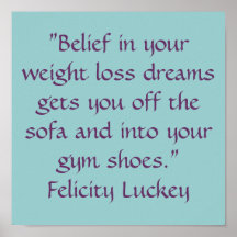 Weight Loss Dreams Print