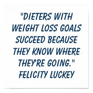 Weight Loss Goals 6 print