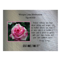Weight Loss Motivation Poster Tip #0103