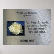 Weight Loss Motivation Poster Tip #0104