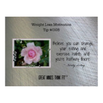Weight Loss Motivation Poster Tip #0105