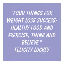 Weight Loss Quotes posters by Power2BThin Weight Loss Quotes posters